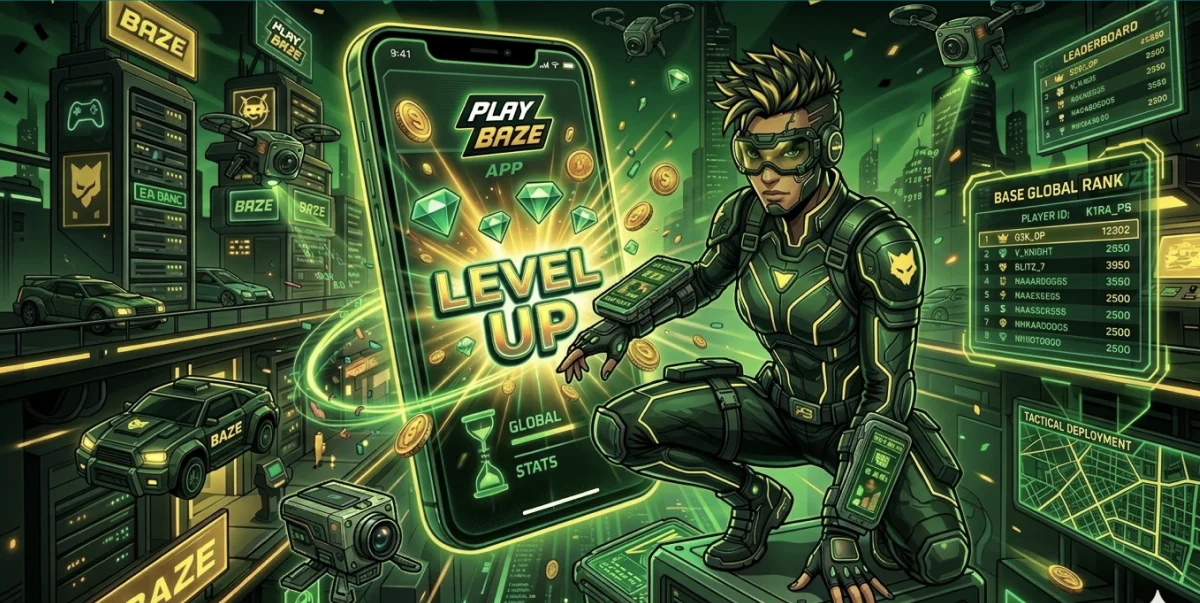 PlayBaze Mobile App for Android and iOS